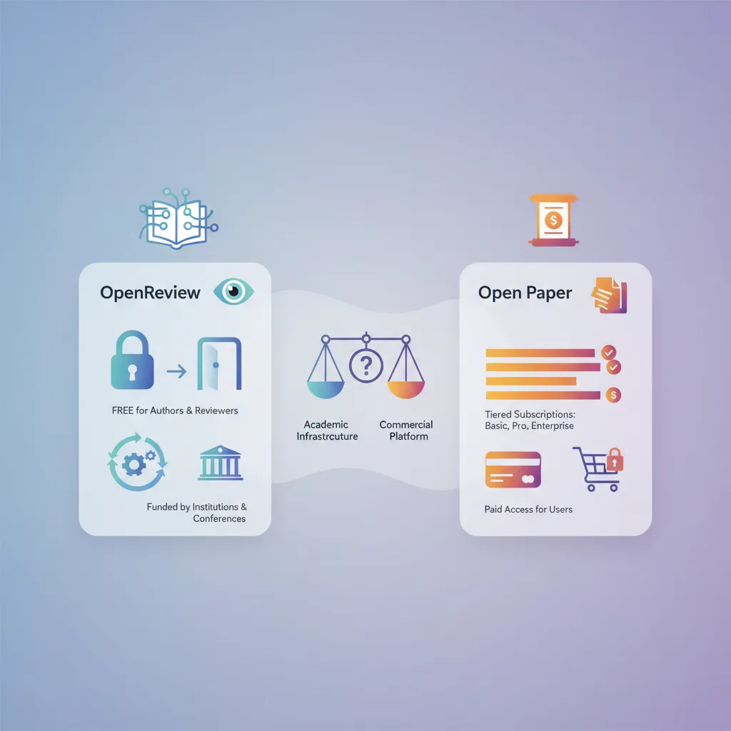 What Are the Pricing Models for Open Paper vs. OpenReview?